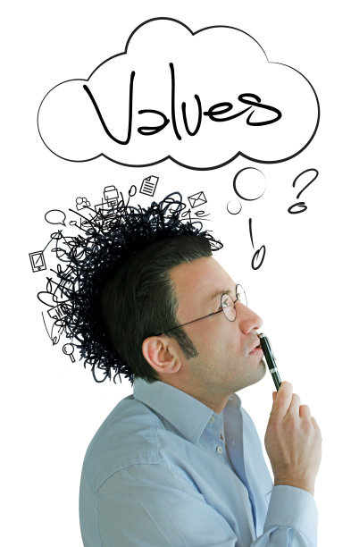 上升的价值观念和疯狂的商人图片下载