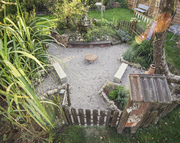 正式的花园装饰图片下载