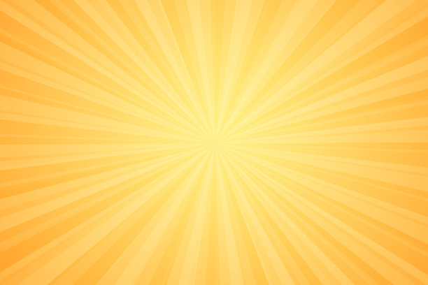 星爆橙色光束抽象背景图片下载