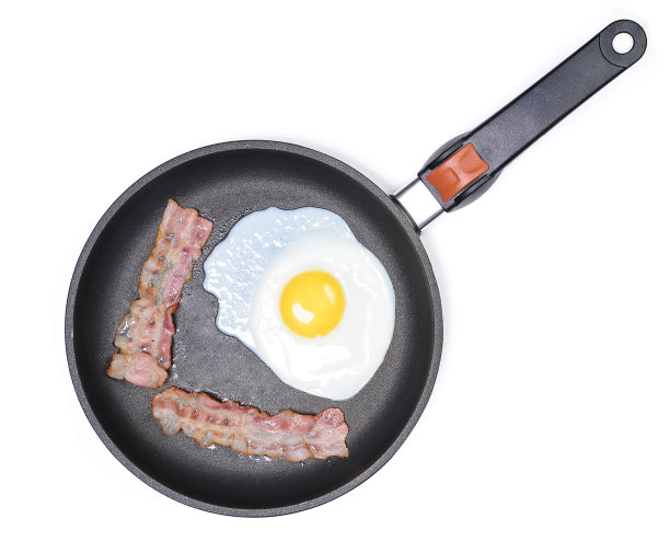 熏肉煎蛋图片下载