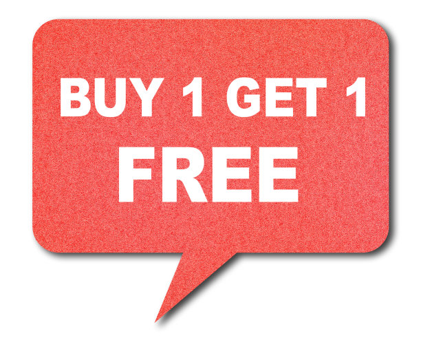 “买一送一”的演讲泡泡图片下载
