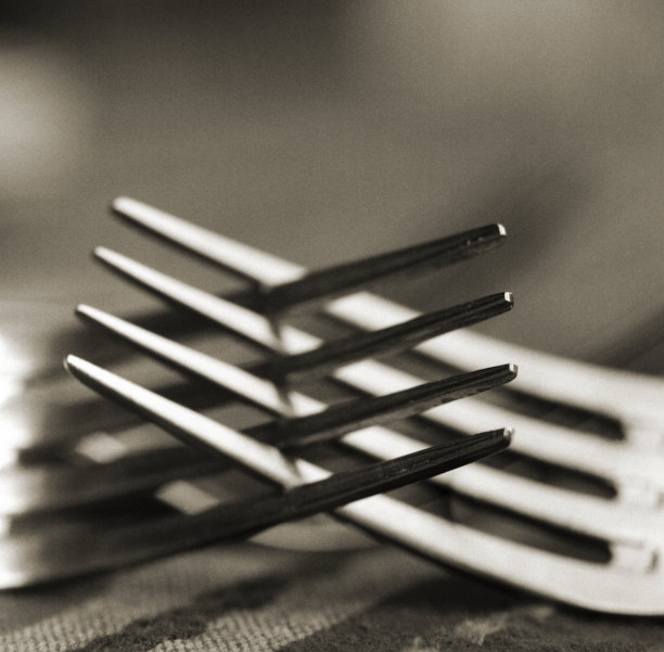 交织在一起的叉子图片下载