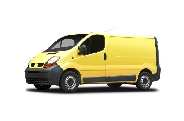 黄色厢型车图片下载