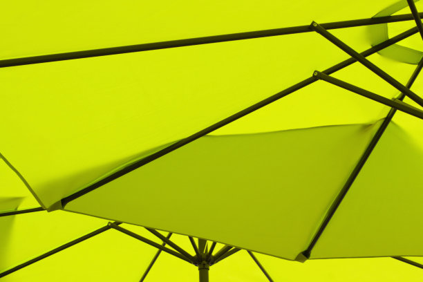 绿色的雨伞图片下载