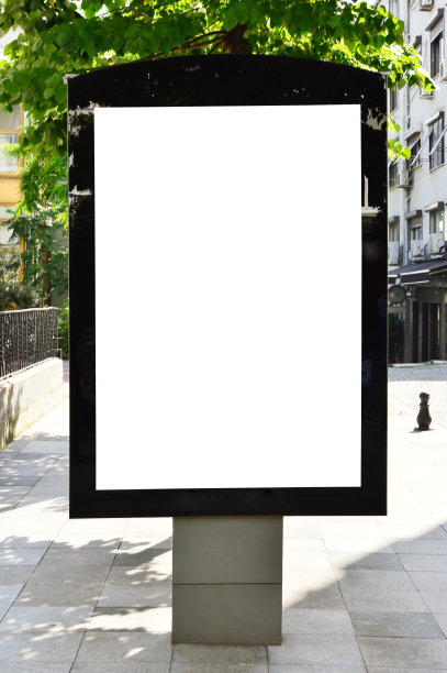 广告牌+剪切路径(点击查看更多)图片下载