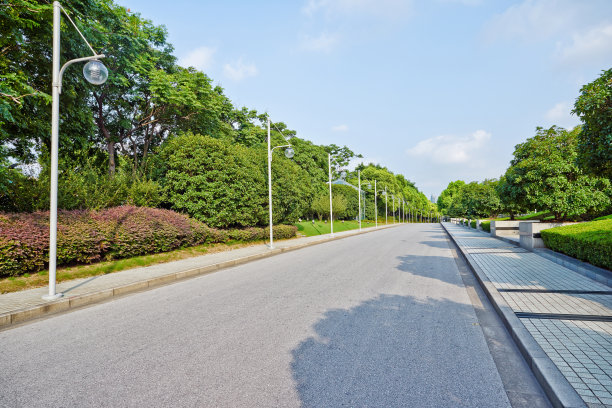 空路和灯图片下载