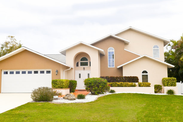 佛罗里达美丽的新家素材图片