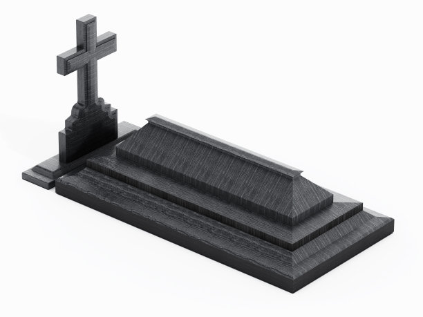 黑色的坟墓和墓碑图片下载