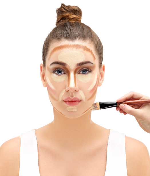 补妆过程图片下载