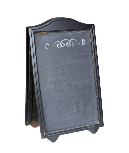 空菜单板支架图片下载