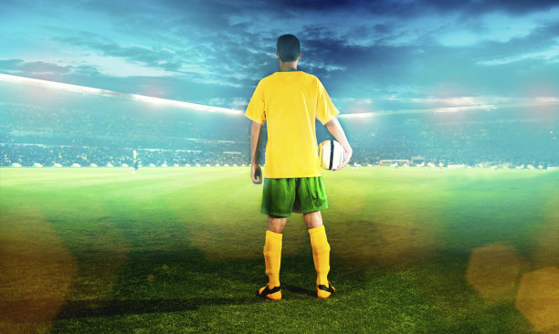 足球运动员准备上场了图片下载