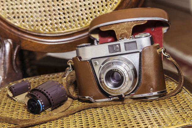 柯达视网膜IA -旧胶片相机图片下载