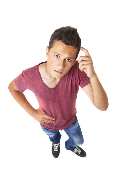 思想中的年轻人图片下载