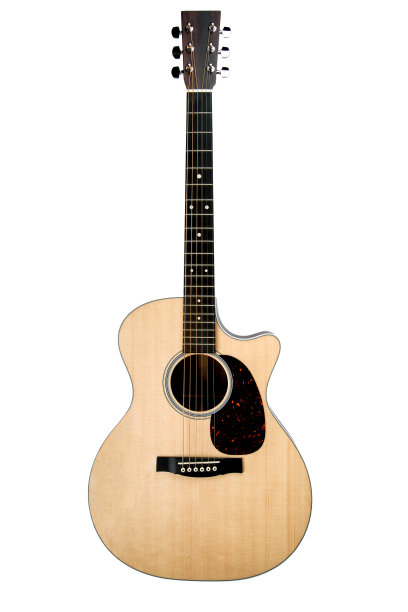 原声吉他孤立的白色图片下载