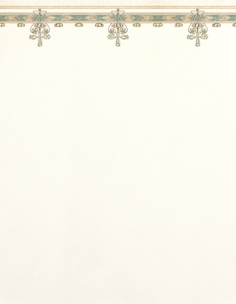 新艺术花卉边界图片下载