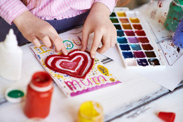 给妈妈的情人节卡片图片下载