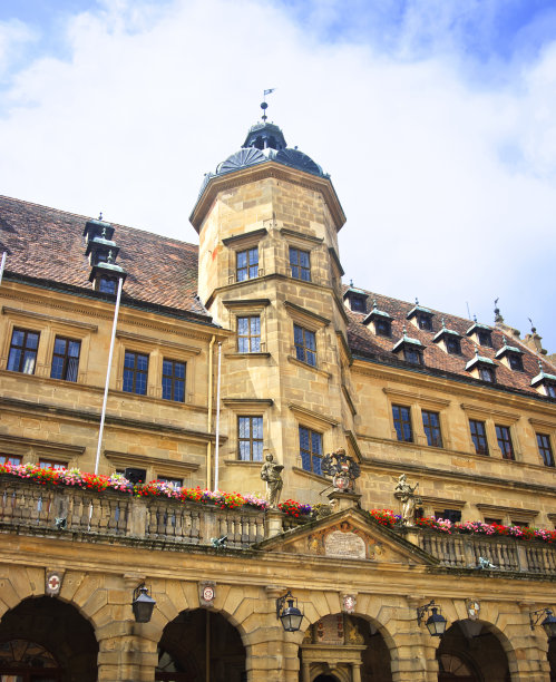 罗滕堡的市政厅图片下载