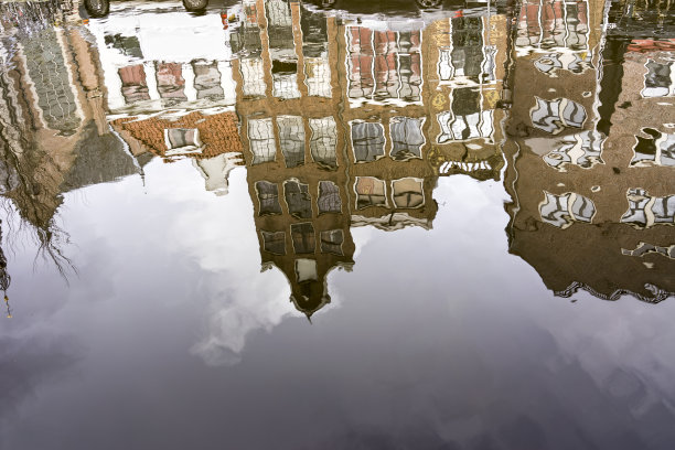 阿姆斯特丹运河房屋图片下载