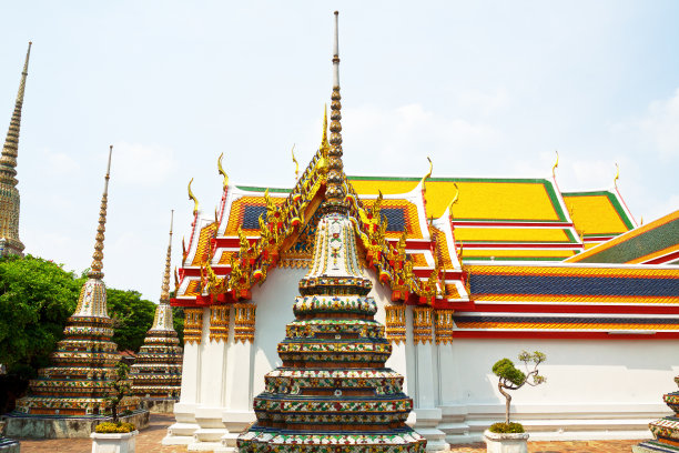 卧佛寺和宝塔图片下载