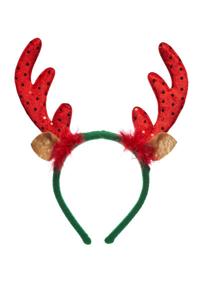 圣诞老人的驯鹿角图片下载