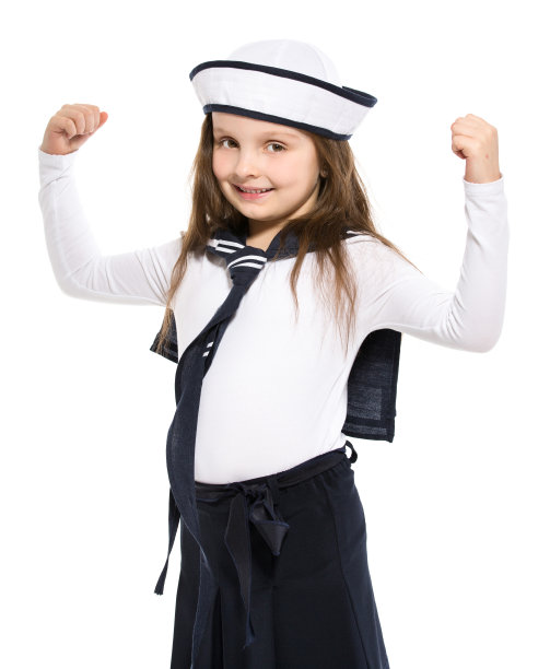 水手的女孩图片下载