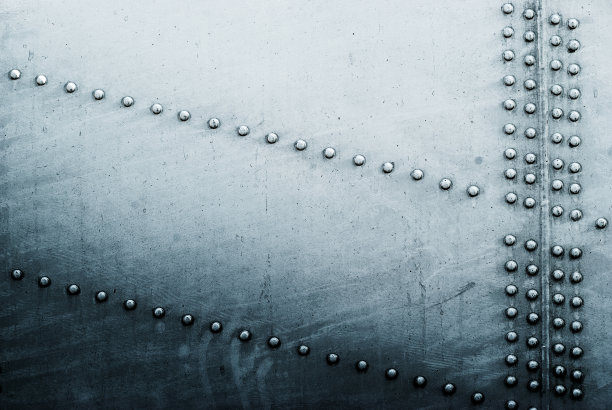 金属板与铆钉图片下载