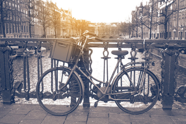 阿姆斯特丹城市场景图片下载