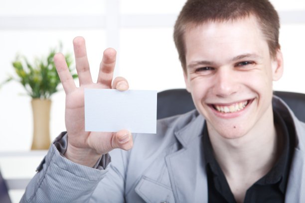 商人及空白卡片图片下载