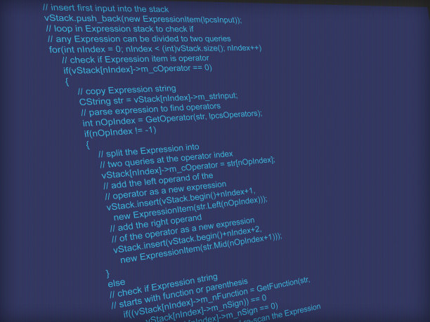 屏幕上的软件代码图片下载