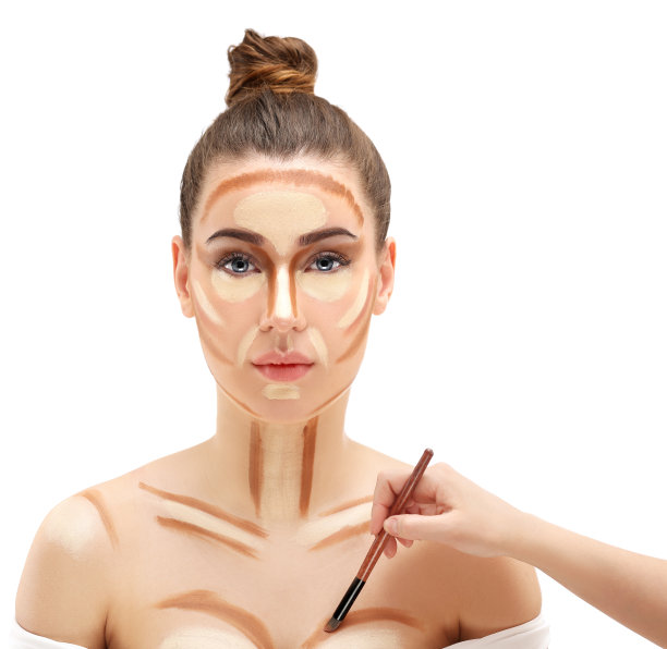 补妆过程图片下载