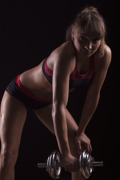 身体运动和迷人的女人图片下载