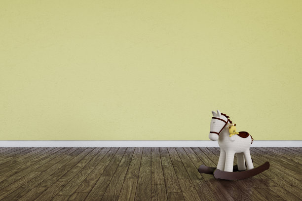 空的儿童房图片下载