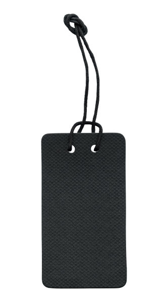 黑色吊牌(裁剪路径)图片下载