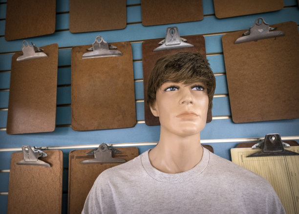 人体模型与剪贴板图片下载