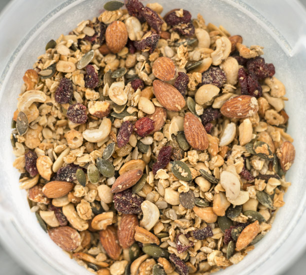 一碗有机麦片图片下载