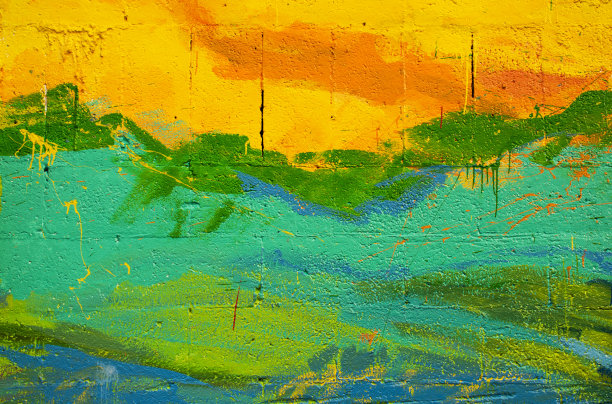 街头艺术素材图片