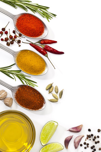 烹饪和调味料的边界图片下载