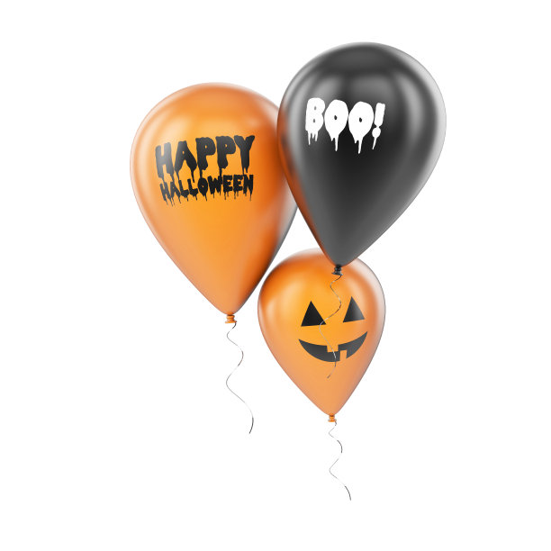 万圣节的气球图片下载