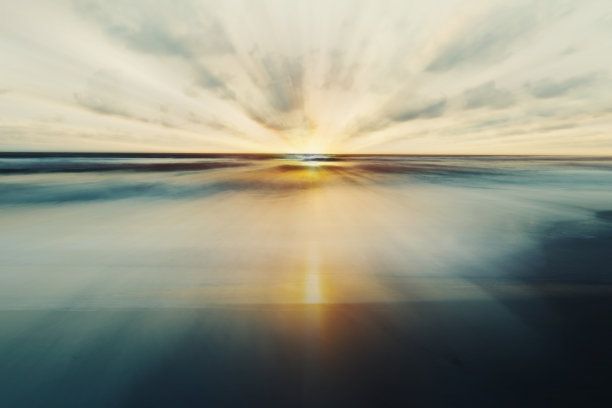 抽象的海和天空背景素材图片