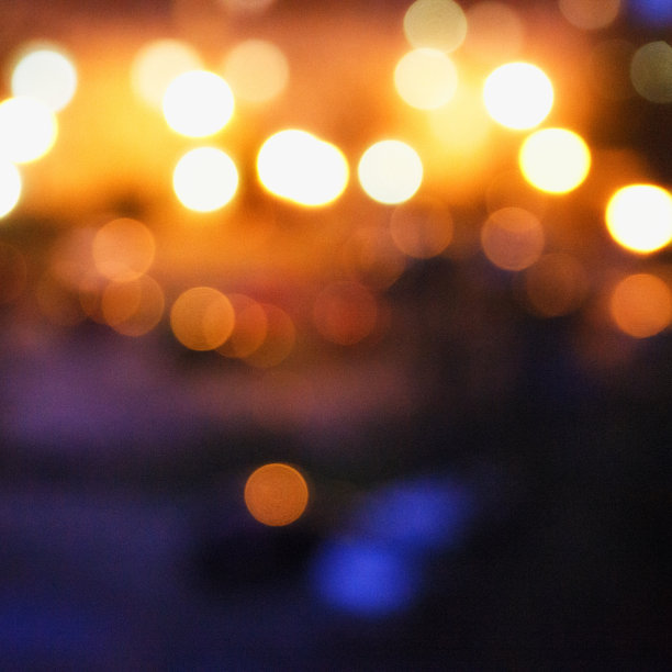 模糊的灯光背景图片下载