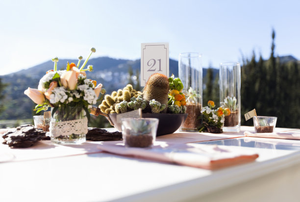 令人印象深刻的婚宴布置图片下载