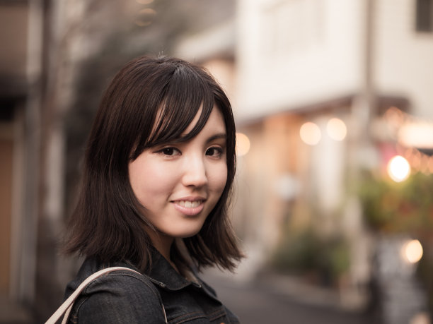 原宿的一个日本女人图片下载