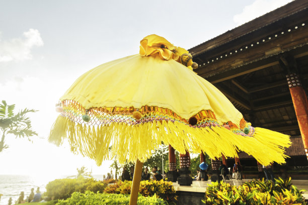 印尼巴厘岛传统印度教伞图片下载
