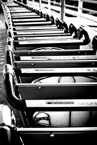 行李手推车图片下载