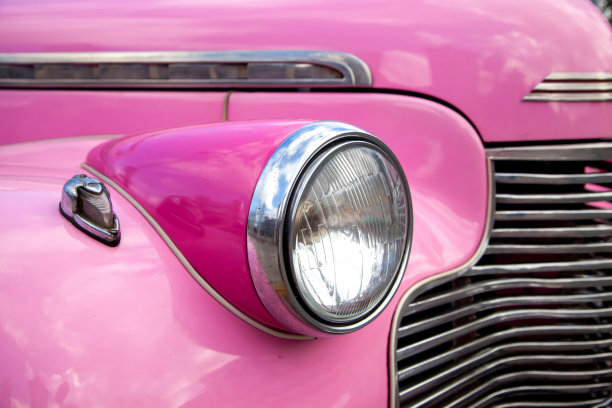 老爷车的细节图片下载