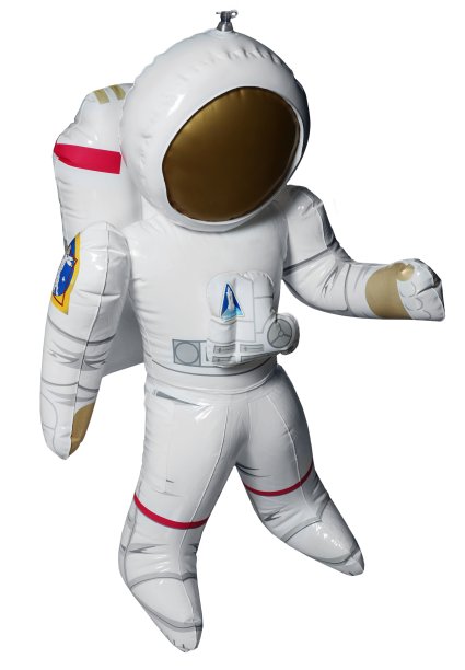 充气玩具的宇航员图片下载