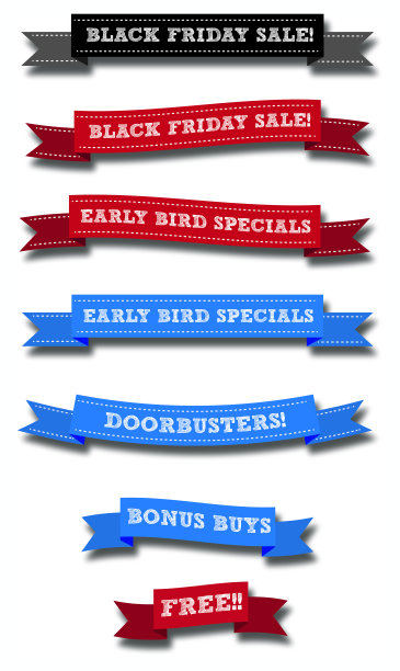 黑色星期五促销标语图片下载