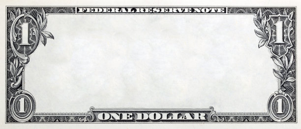 一美元钞票没有一些原创艺术品图片下载