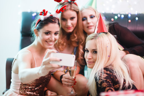 新年前夜的自拍图片下载