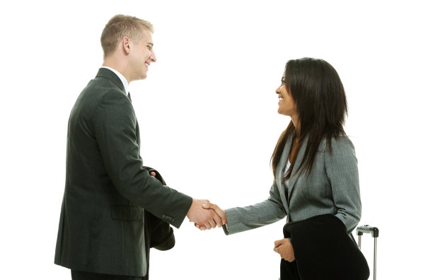 商务人士握手图片下载